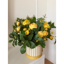 Flower Box Limoncello Cytryny i Róże